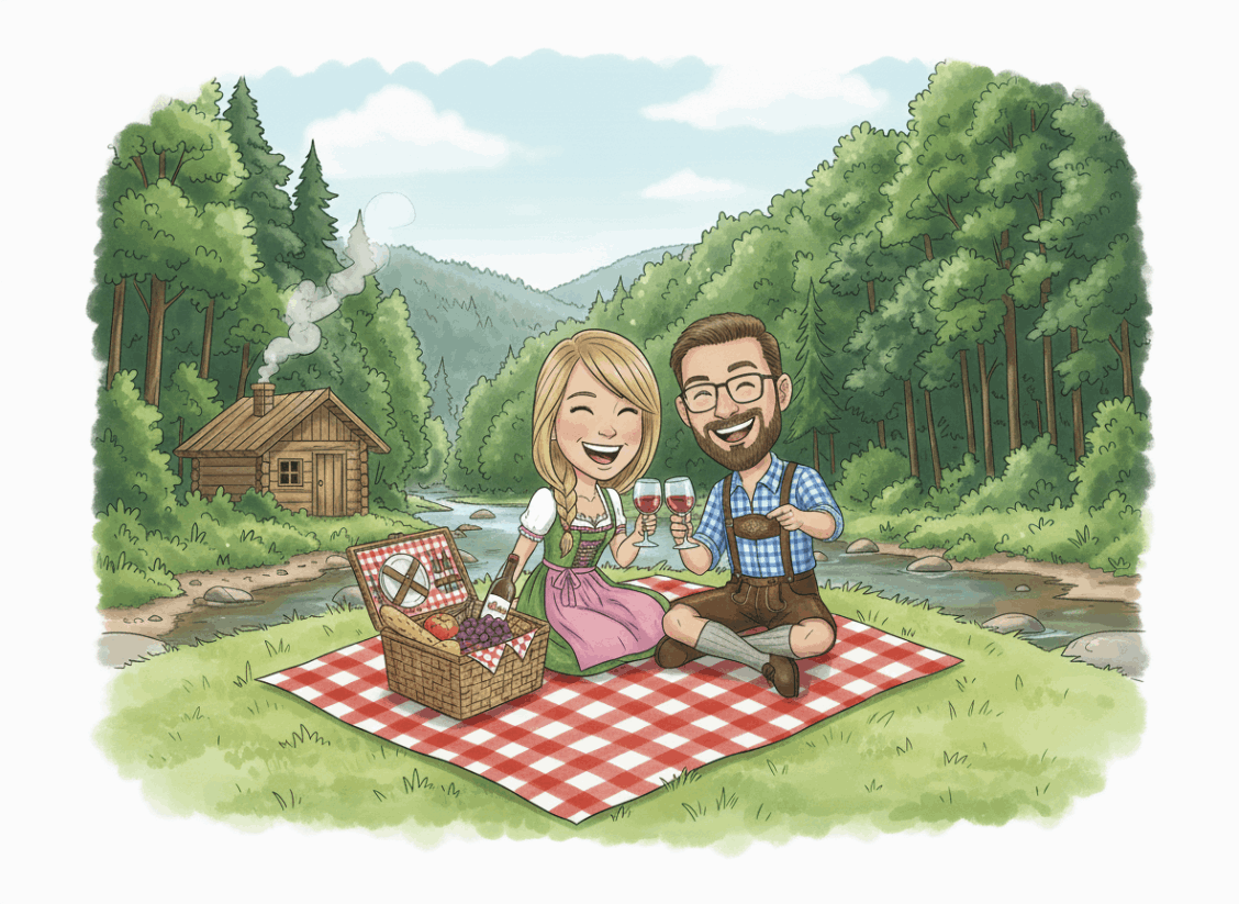 Lilli und Will Picknik