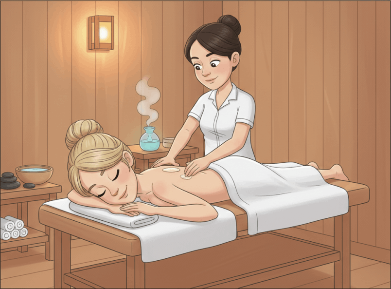 Masagge in der Regental Oase